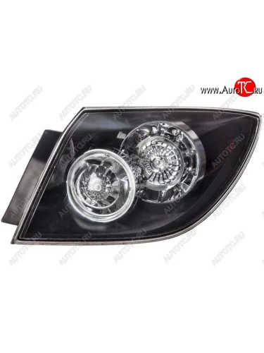 Правый фонарь (диодный) DEPO Mazda 3/Axela BK дорестайлинг, хэтчбэк (2003-2006)