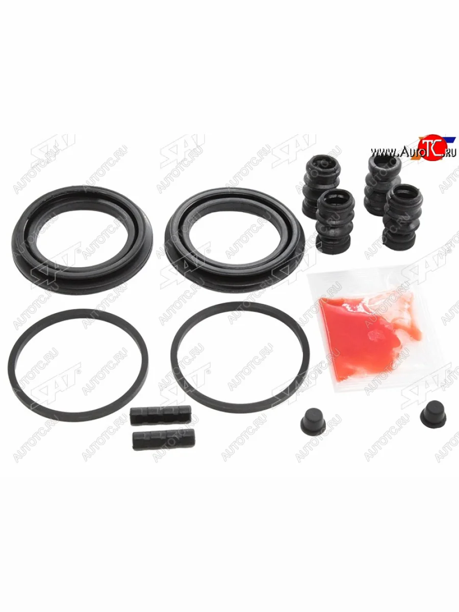 Ремкомплект тормозного суппорта перед (на 2 суппорта) SAT Nissan Note 2 E12 рестайлинг (2016-2020)  в Керчи Республика Крым