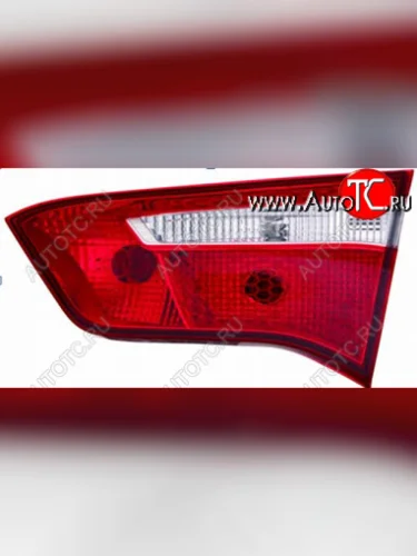 Левый фонарь (внутренний) DEPO KIA Rio 3 QB дорестайлинг седан (2011-2015)