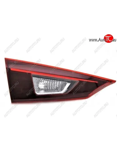 Левый фонарь (внутренний, диодный) DEPO Mazda 3/Axela BM дорестайлинг седан (2013-2016)