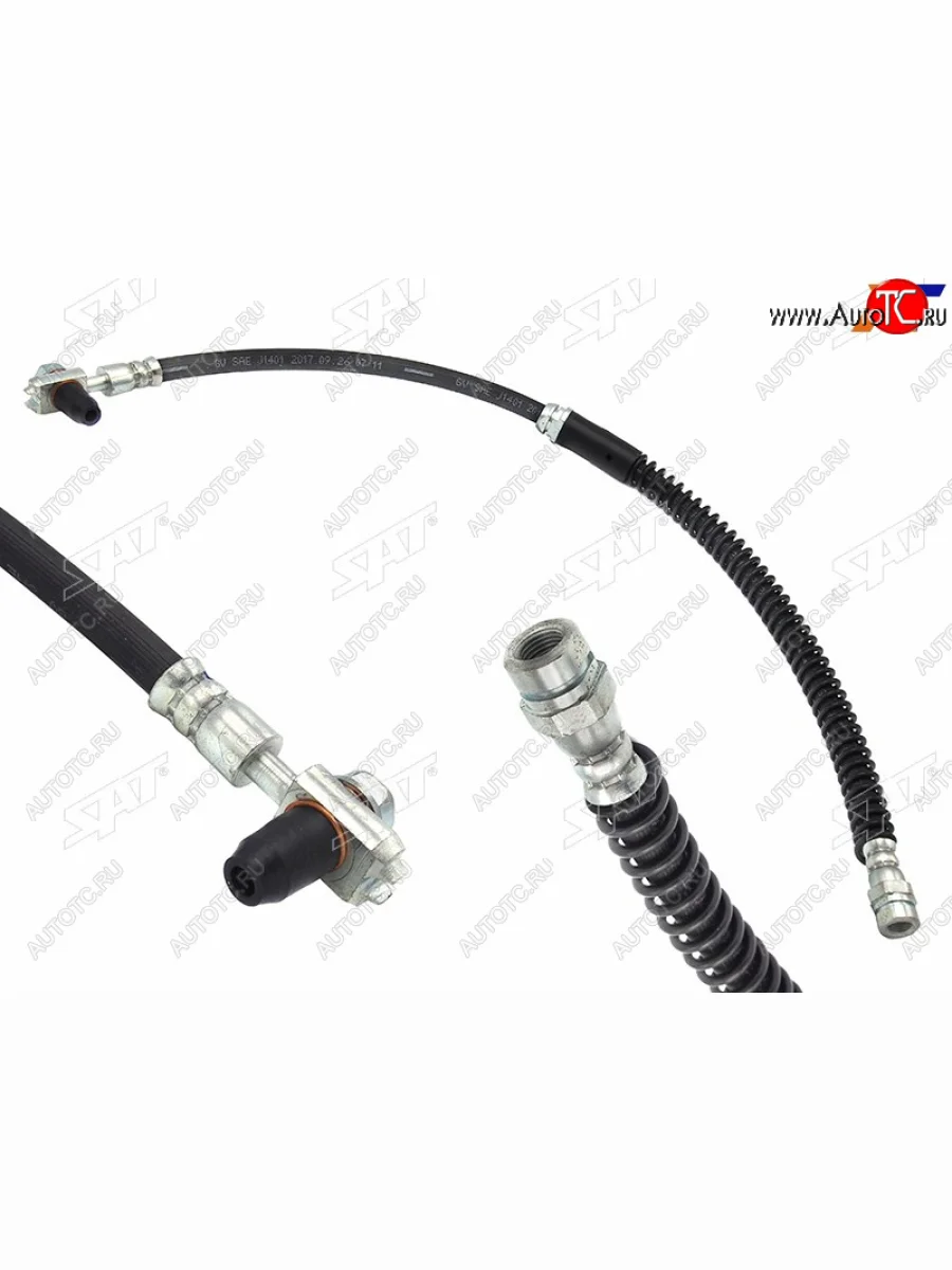 Шланг тормозной передний (Таиланд) LH=RH SAT Skoda Octavia A7 дорестайлинг лифтбэк (2012-2017)  с доставкой в г. Керчь