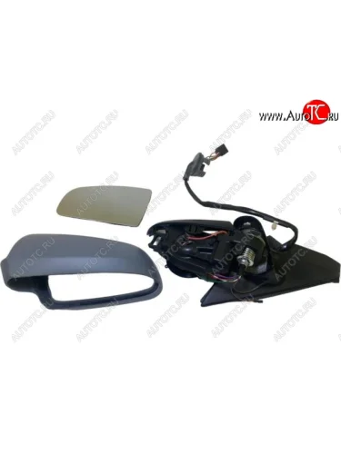 Боковое левое зеркало заднего вида (с автоскладыванием, электрическая регулировка, с подогревом) BodyParts (неокрашенное) Audi A3 8P1 хэтчбэк 3 дв. дорестайлинг (2003-2005)