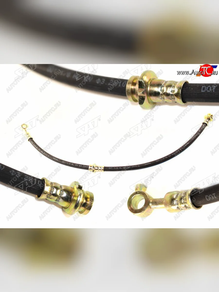 Шланг тормозной перед (Таиланд) RH SAT Nissan Note 1 E11 рестайлинг (2008-2013)  с доставкой в г. Керчь