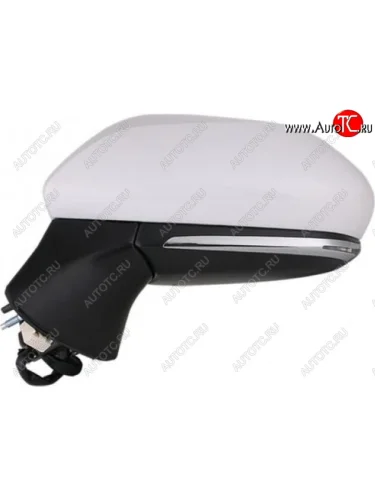 Боковое левое зеркало (электрическое, с подогревом, с автоскладыванием) BodyParts Toyota Camry XV70 дорестайлинг (2017-2021)