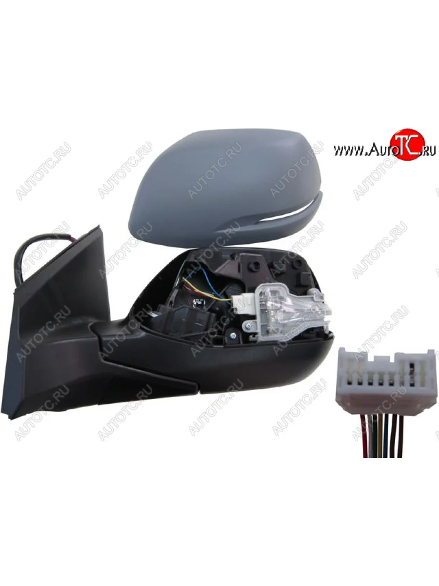 Боковое левое зеркало (электрическое, с подогревом) BodyParts Honda CR-V RM1,RM3,RM4 дорестайлинг (2012-2015) (неокрашенное)  в Самаре Самарской области