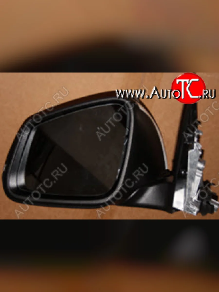 Боковое левое зеркало (5 контактов, электрическое, с подогревом, с автоскладыванием) BodyParts BMW 3 серия F30 седан дорестайлинг (2012-2015) (неокрашенное)  в Перми Пермском крае