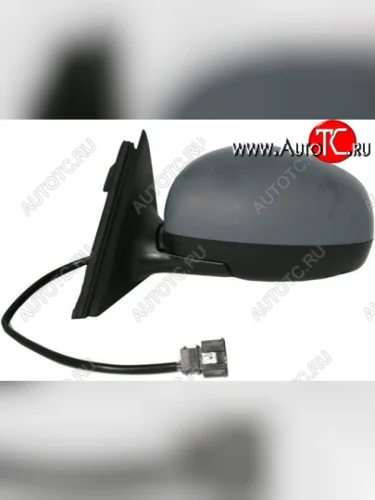 Боковое левое зеркало (электрическое, с подогревом) BodyParts Skoda Fabia Mk2 хэтчбэк дорестайлинг (2007-2010)