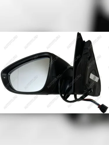 Боковое левое зеркало (электрическое, с подогревом, с автоскладыванием) BODYPARTS Volkswagen Passat B7 седан (2010-2015)