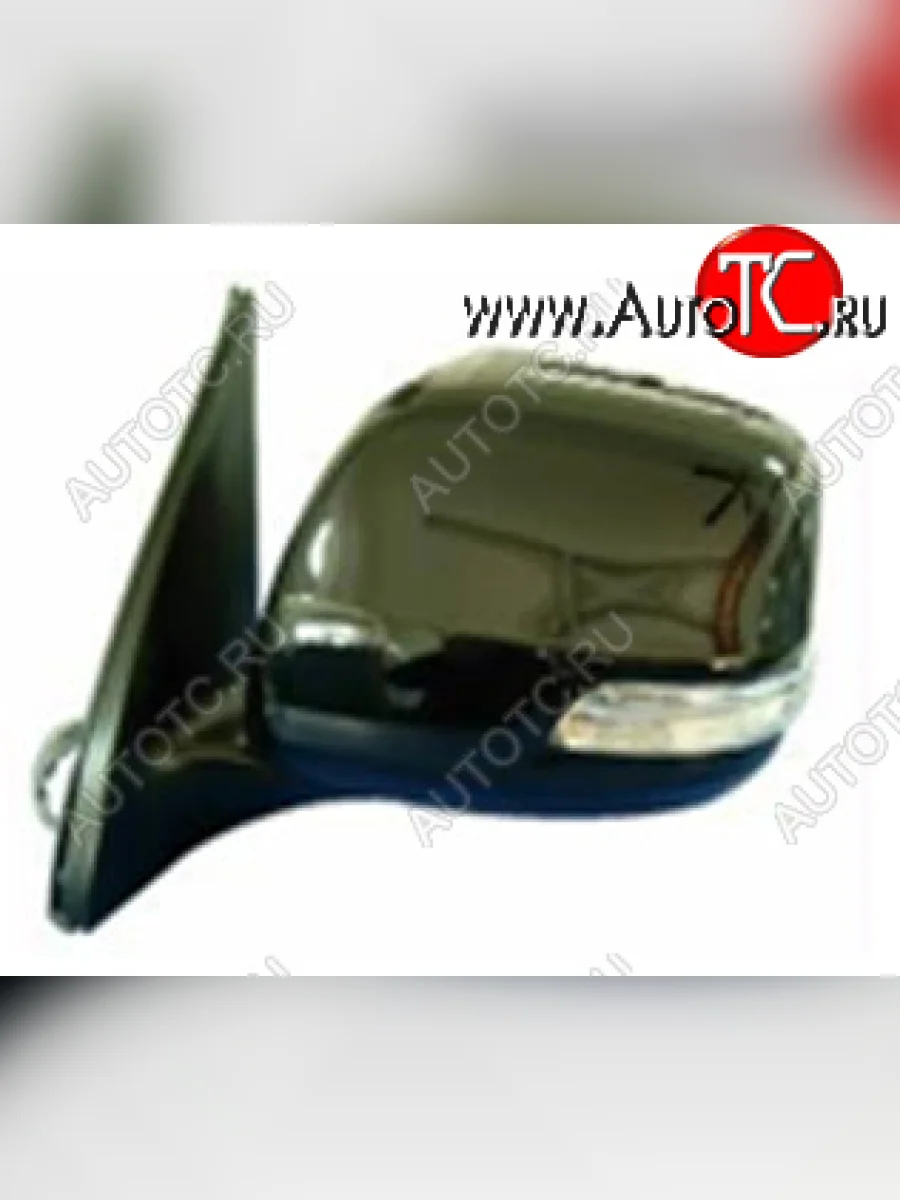 Боковое левое зеркало (электрическое, с подогревом, с автоскладыванием) BODYPARTS Toyota Land Cruiser Prado J150 1-ый рестайлинг (2013-2017) (неокрашенное)  в Самаре Самарской области