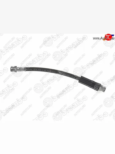 Шланг тормозной задний LH=RH BREMBO Skoda Octavia  A5 (2004-2013), Volkswagen Golf ( 5 Mk5,  6 Mk6,  7 Mk7,  8 Mk8) (2003-2024), Volkswagen Passat ( B6,  B7,  B8,  B8.5) (2005-2025)