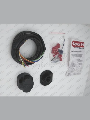 Универсальный электропакет для фаркопа (1,9 м, 7 pin) ФАРКОП-РФ  