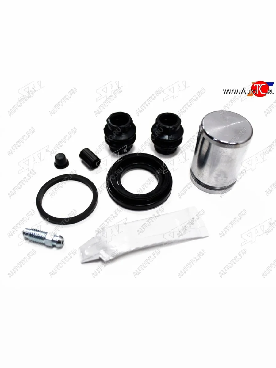 Ремкомплект суппорта задний + поршень LHD 34mm SAT Toyota Corolla E120 хэтчбек 5 дв. дорестайлинг (2000-2004)  в Самаре Самарской области