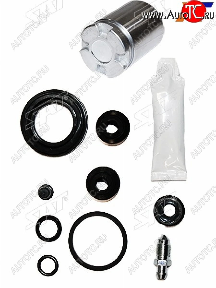 Ремкомплект суппорта задний+ поршень SAT Hyundai Solaris RBr хэтчбэк дорестайлинг (2010-2014)  в Самаре Самарской области