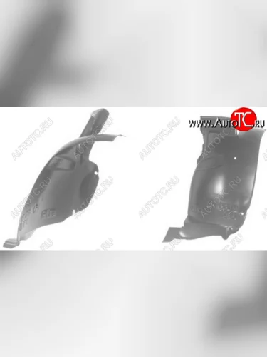 Правый подкрылок передний (задняя часть) TYG Peugeot 406 8E,F универсал дорестайлинг (1995-1999)