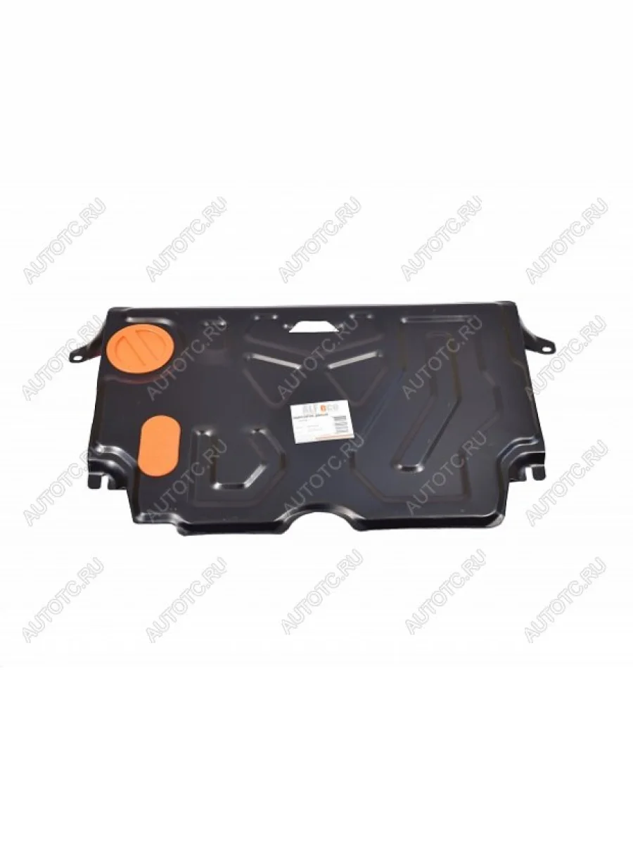 Защита картера и кпп (V-3,5) ALFECO Toyota Highlander XU40 рестайлинг (2010-2013) (алюминий 4 мм)  в Керчи Республика Крым