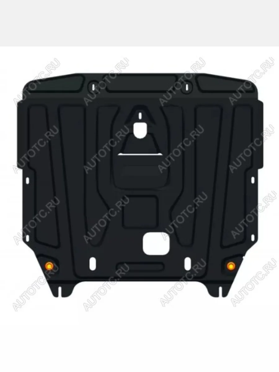 Защита кпп (V-all) (Offroad) ALFECO Toyota Hilux AN120 дорестайлинг (2016-2020) (сталь 2 мм)  в Самаре Самарской области