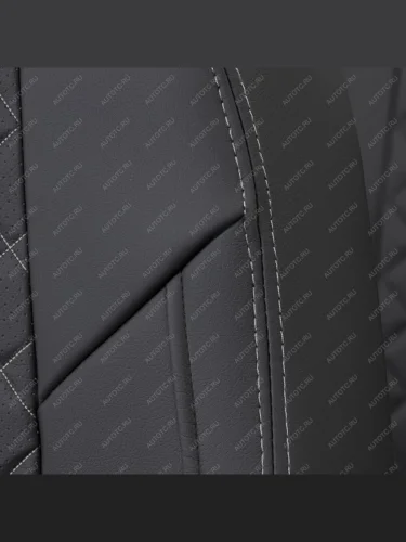 черный/строчка белая 8627р