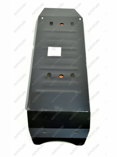 Защита топливного бака (V-all) ALFECO (алюминий) Toyota Hilux AN20,AN30  2-ой рестайлинг (2011-2016)