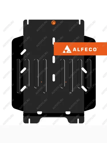 Защита КПП (V-all) ALFECO (сталь 2 мм) Toyota Land Cruiser J300 дорестайлинг (2021-2025)
