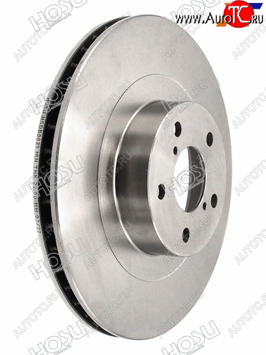 Диск тормозной передний Ø293 HOSU Subaru Legacy BL/B13 дорестайлинг седан (2003-2006)  с доставкой в г. Керчь