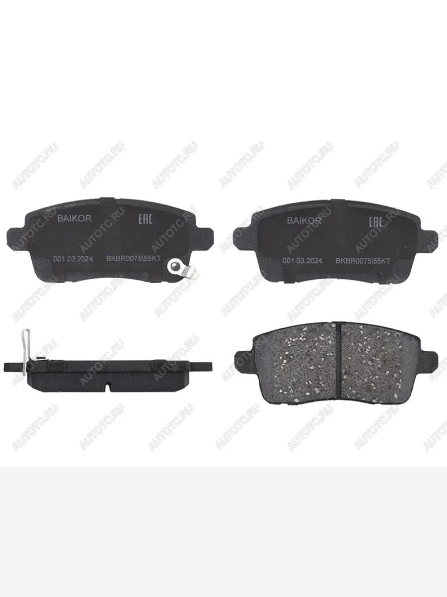 Колодки тормозные задние BAIKOR EXEED LX 1-ый рестайлинг (2021-2025)  с доставкой в г. Пермь