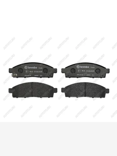 Колодки тормозные перед BREMBO Mitsubishi L200 5 KK,KL дорестайлинг (2015-2019)