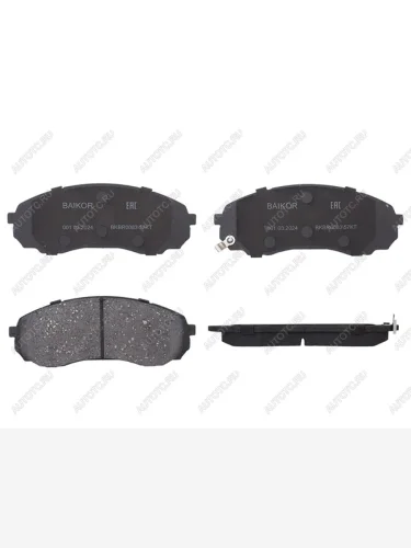 Колодки тормозные перед BAIKOR Hyundai Starex/Grand Starex/H1 TQ дорестайлинг (2007-2013)