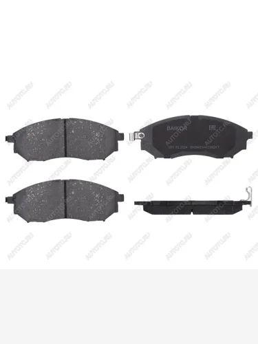 Колодки тормозные перед BAIKOR Nissan Pathfinder R51 рестайлинг (2009-2014)