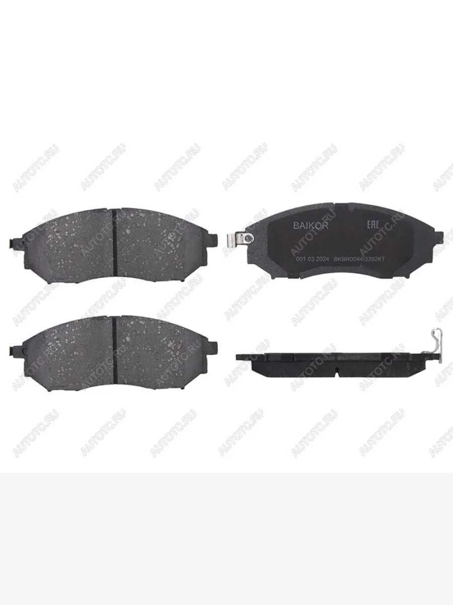 Колодки тормозные перед BAIKOR Nissan Murano 1 Z50 (2002-2009)  в Керчи Республика Крым