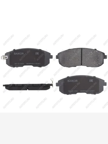 Колодки тормозные перед BAIKOR Nissan Teana 2 J32 дорестайлинг (2008-2011)