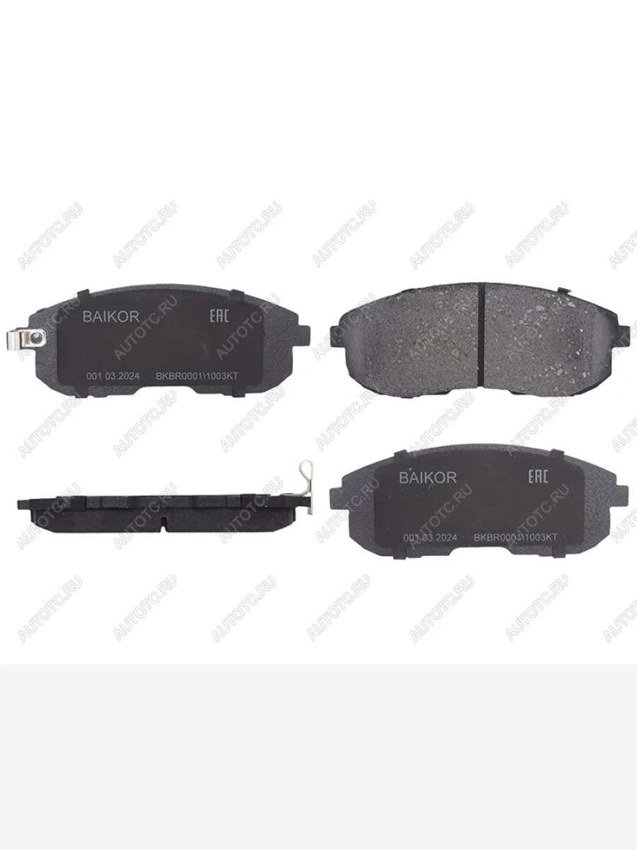 Колодки тормозные перед BAIKOR Nissan Teana 2 J32 дорестайлинг (2008-2011)  в Перми Пермском крае