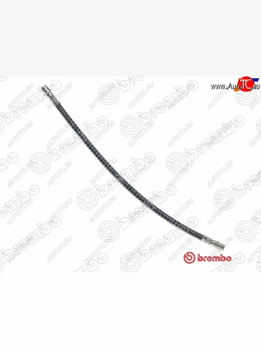 Шланг тормозной задний LH=RH BREMBO                           Volkswagen Touareg  1 GP (2002-2010) дорестайлинг, рестайлинг