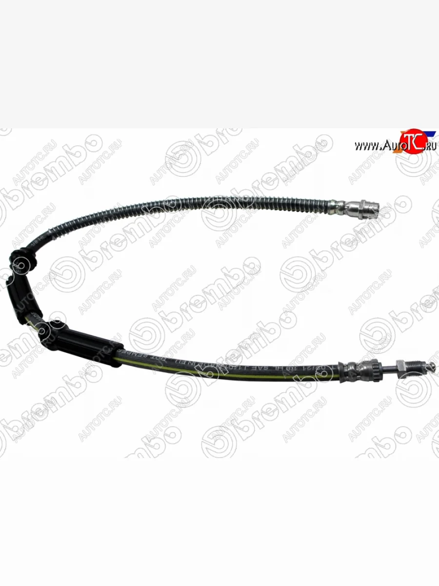 Шланг тормозной передний RH=LH BREMBO  Volkswagen Touareg 1 GP дорестайлинг (2002-2007)  в Керчи Республика Крым