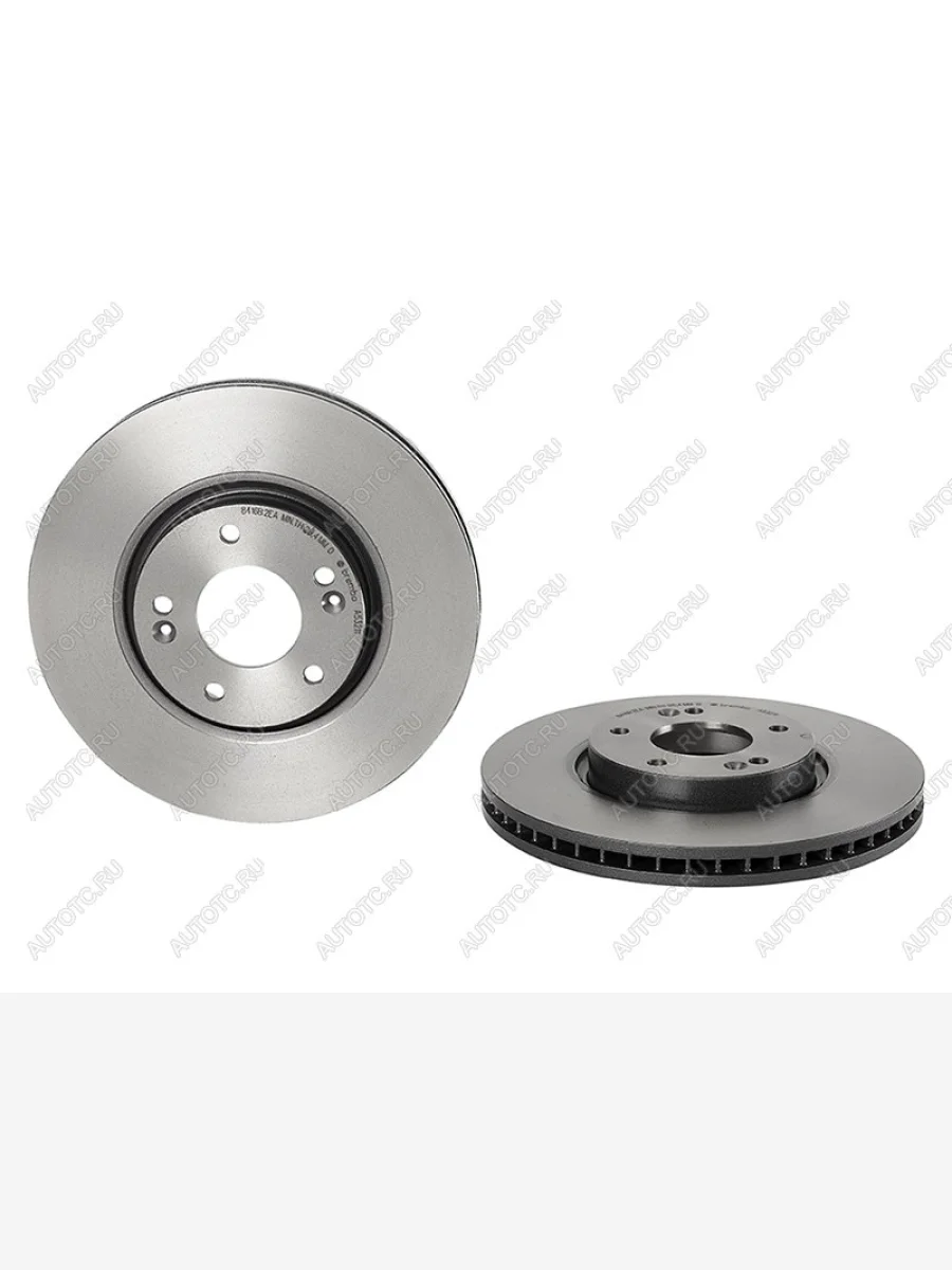 Диск тормозной передний Ø290 BREMBO Hyundai Tucson JM (2004-2010)  в Керчи Республика Крым