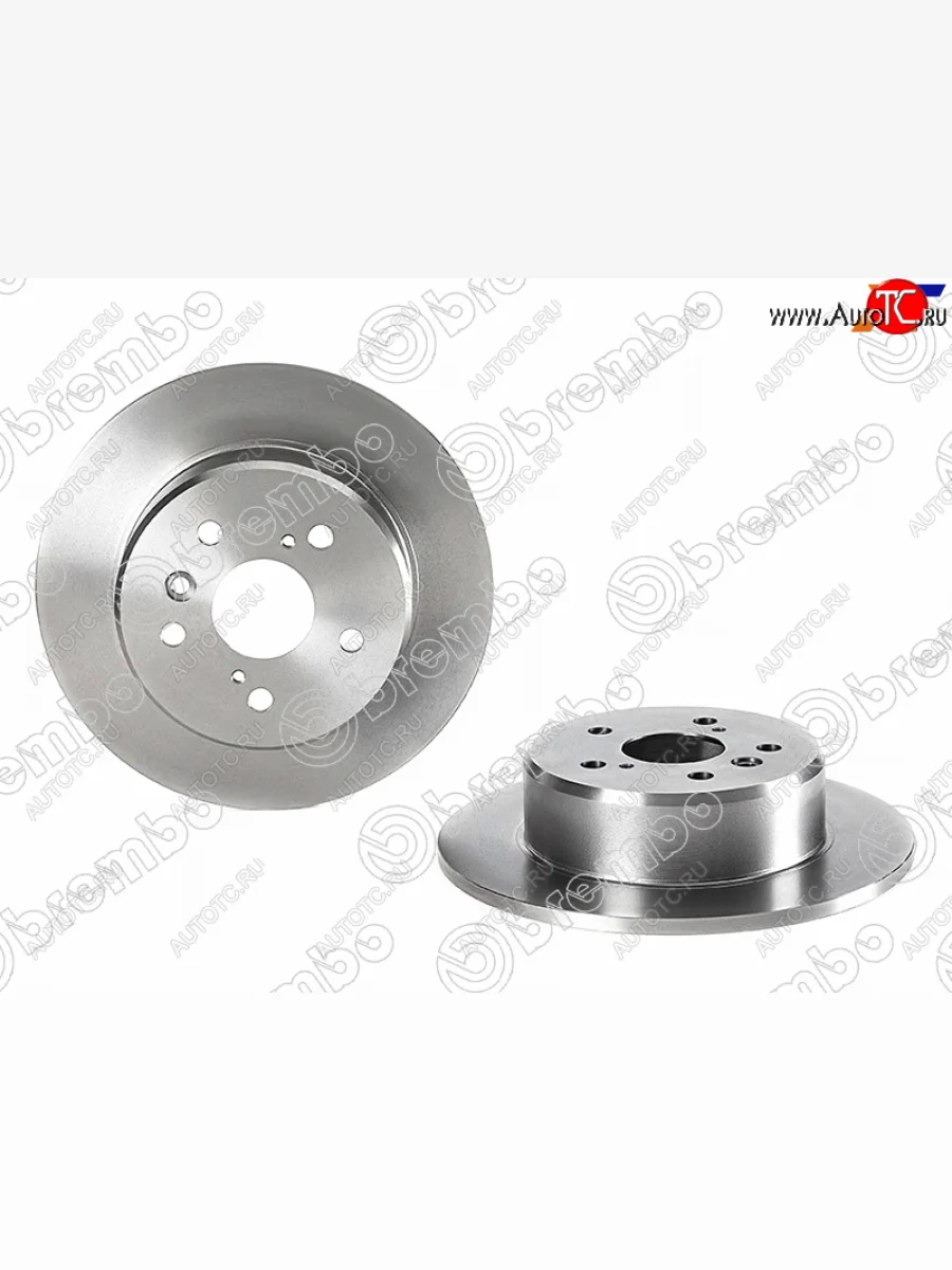  Диск тормозной задний Ø290 BREMBO  Toyota  Camry ( XV30,  XV40,  XV50), Harrier  XU10  с доставкой в г. Керчь
