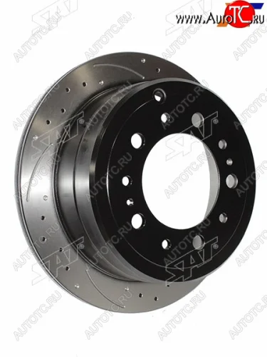 Диск тормозной задний Ø329mm SAT  Toyota Land Cruiser Cygnus  j100 (1998-2003) дорестайлинг