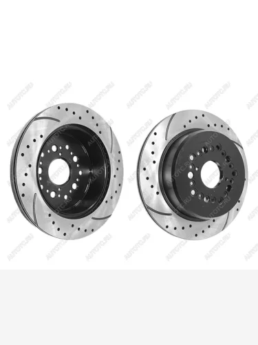 Диск тормозной задний перфорированный Ø274mm SAT  Toyota Mark 2 X90 седан (1992-1996)