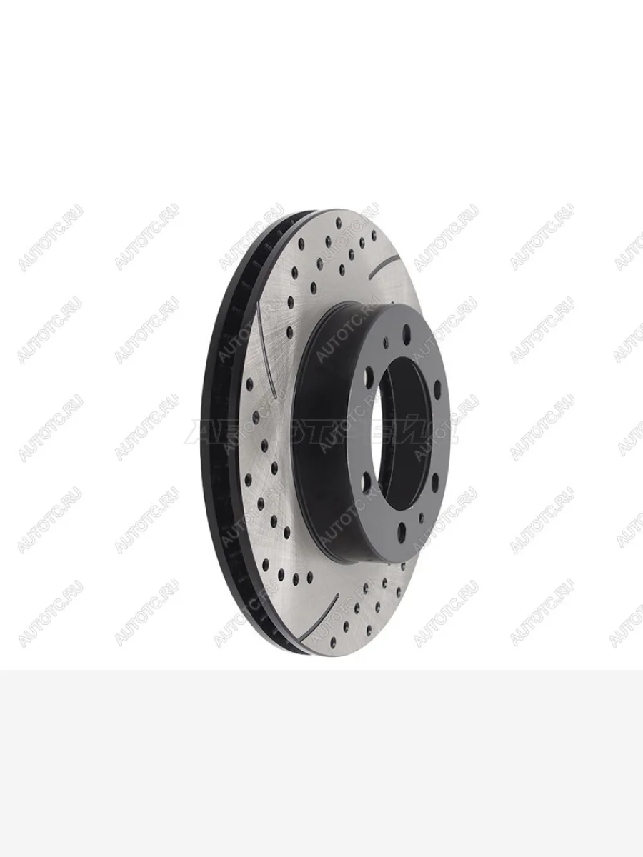 Диски тормозные передние перфорированные Ø299mm SAT Toyota Fortuner AN50/AN60 2-ой рестайлинг (2011-2015)  с доставкой в г. Керчь