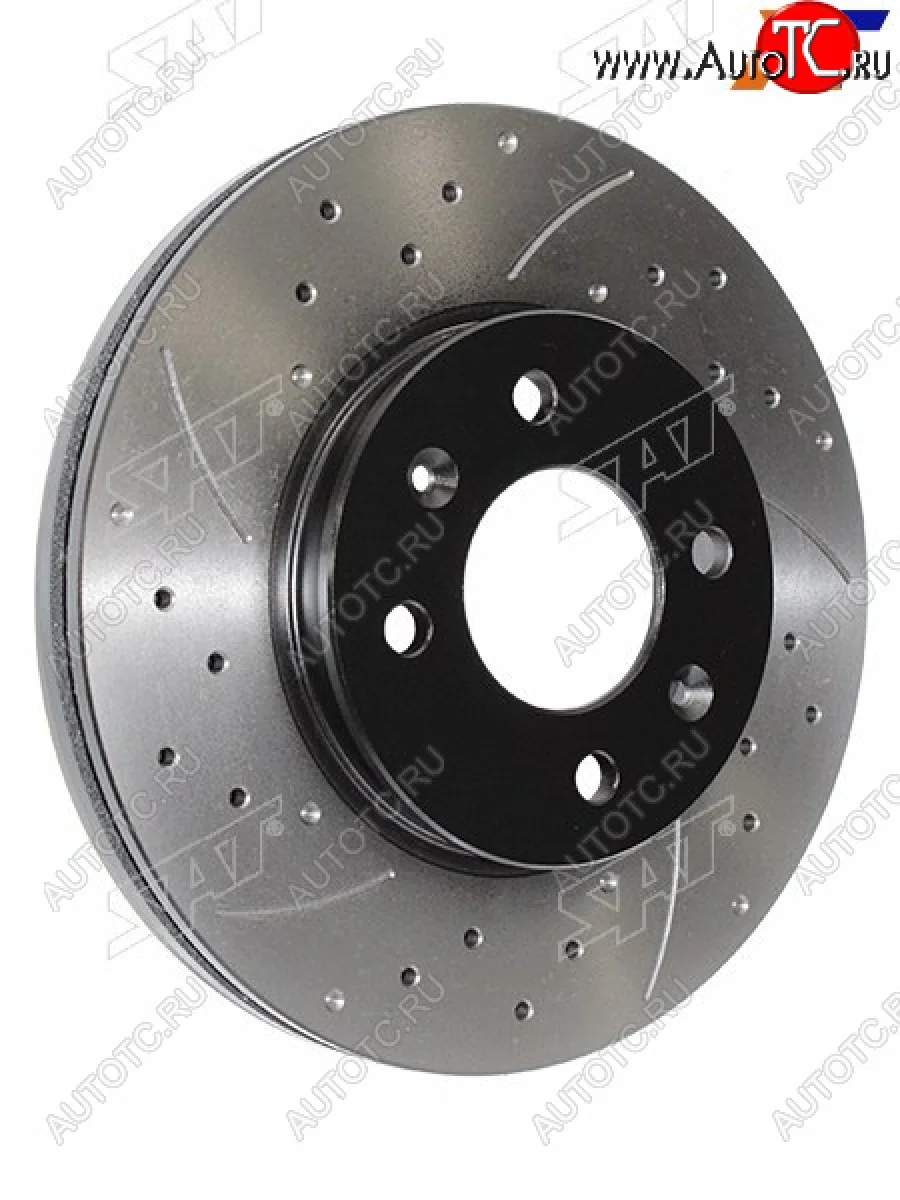 Диски тормозные передние Ø256mm SAT KIA Rio 3 QB хэтчбек 5 дв. рестайлинг (2015-2017)  с доставкой в г. Керчь