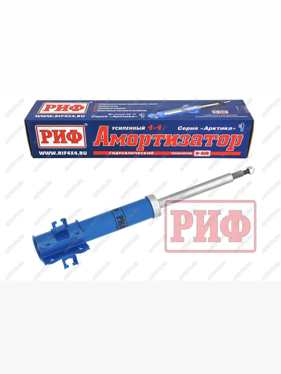 Амортизатор передний (лифт 35, масляный LH=RH) РИФ  Suzuki Vitara (1988-2004) ET, TA  с доставкой в г. Керчь
