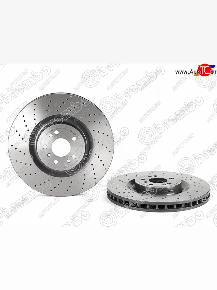 Диск тормозной передний (Ø375 mm) BREMBO Mercedes-Benz ML class W166 (2011-2015)  в Керчи Республика Крым
