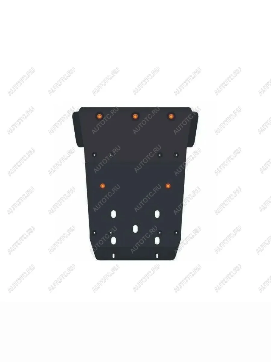 Защита картера (Double Cab) (V-2,0TD) ALFECO Volkswagen Amarok дорестайлинг (2009-2016) (алюминий 3 мм)  в Самаре Самарской области