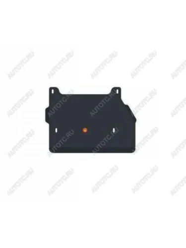 Защита раздатки (Double Cab) (V-2,0TD) ALFECO (алюминий 3 мм) Volkswagen Amarok дорестайлинг (2009-2016)