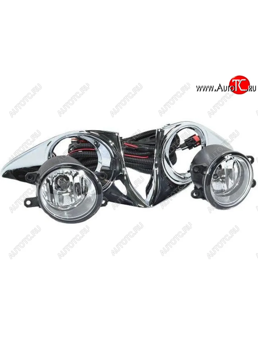 Комплект противотуманных фар (с проводкой, рамкой) BodyParts Toyota Camry XV50 дорестайлинг (2011-2014)  в Керчи Республика Крым