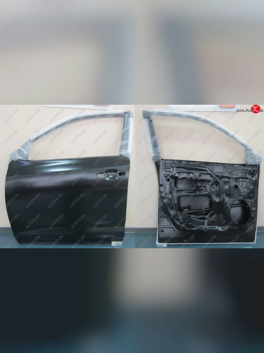 Правая дверь передняя BODYPARTS Toyota Highlander XU50 дорестайлинг (2013-2017) (неокрашенная)  в Перми Пермском крае