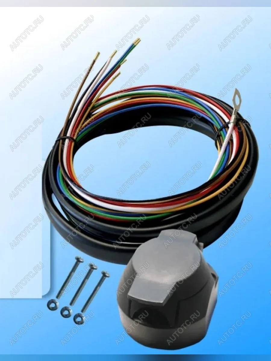 Комплект электрики для фаркопа (универсальный ) Концепт Авто Toyota Carina T210 дорестайлинг (1996-1998) (7.pin)