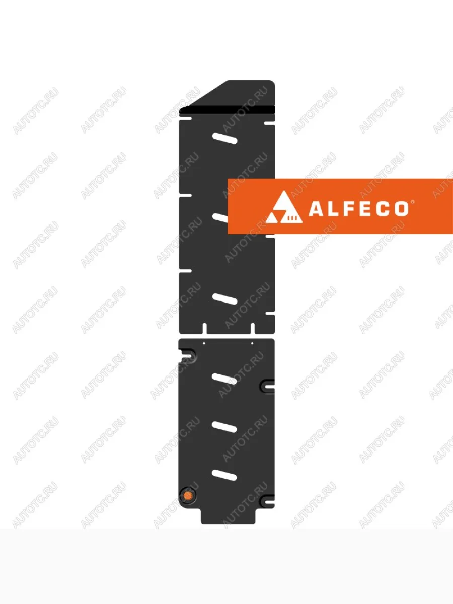 Защита тормозной магистрали (2 части) (V-1,5 FWD) ALFECO GAC GS3 (2023-2025) (алюминий 4 мм)  в Керчи Республика Крым