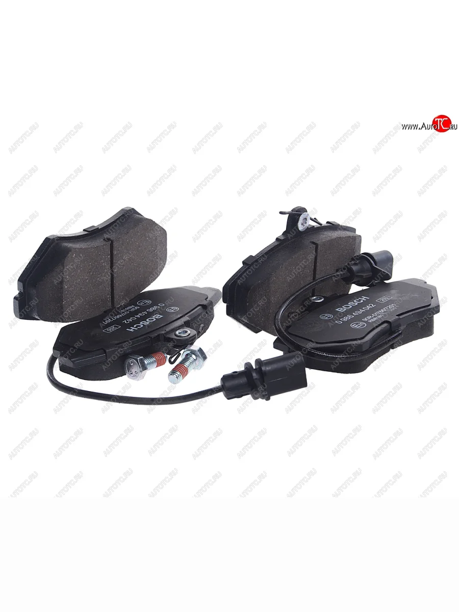 Колодки тормозные передние (4шт.) BOSCH Audi A4 B5 8D2 седан 1-ый рестайлинг (1996-1998)  с доставкой в г. Керчь