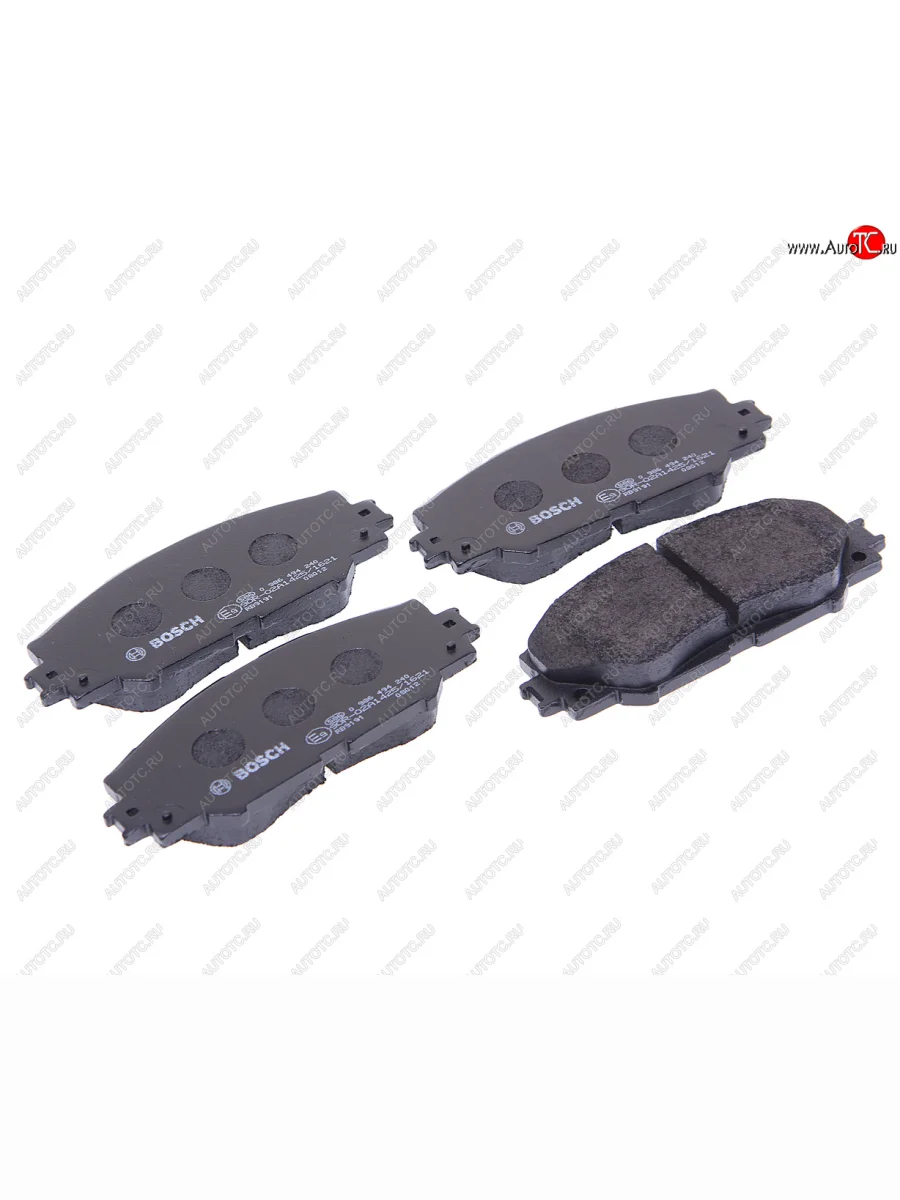 Колодки тормозные передние (4шт.) BOSCH Toyota Corolla E150 седан дорестайлинг (2006-2010)  в Керчи Республика Крым
