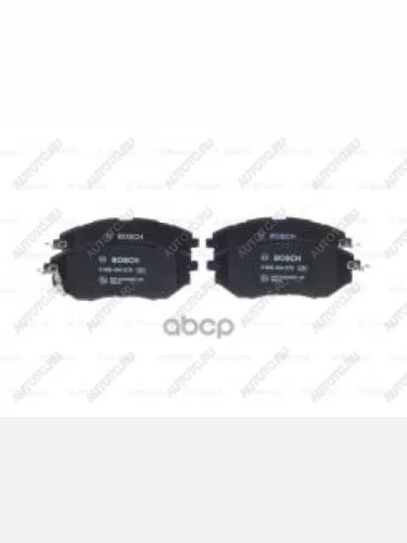 Колодки тормозные передние (4шт.) BOSCH Mitsubishi L200 3 K6T-K7T дорестайлинг (1996-2005)